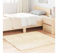 vidaXL Tapis Shaggy NAVARRA - Crème