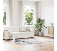 vidaXL Tapis Shaggy NAVARRA - Gris Argenté