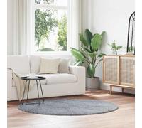 vidaXL Tapis Shaggy NAVARRA Gris Clair
