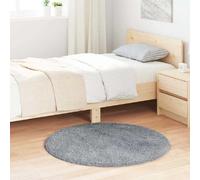 Vidaxl Tapis Shaggy À Poils Longs Navarra Gris Clair 100x100 Cm
