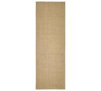 Vidaxl Tapis Sisal Naturel 100x300 Cm