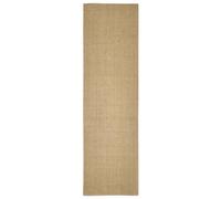 Vidaxl Tapis Sisal Naturel 100x350 Cm