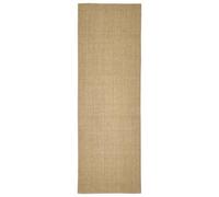 Vidaxl Tapis Sisal Naturel 66x200 Cm