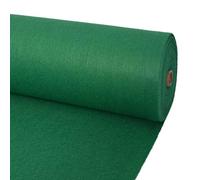 Vidaxl Tapis Uni Vert 1,2 X 12 M Polyester