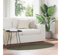 vidaXL Tapis Vert forêt Polyester 80x150 cm