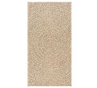vidaXL Tapis ZIZUR 60x110 cm Aspect de Jute intérieur et extérieur, Tapis d'extérieur, Tapis de Sol, Tapis d'intérieur, Tapis de Porte, Moquette