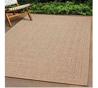 vidaXL Tapis ZIZUR 60x110 cm – Aspect de jute – Intérieur & Extérieur – Beige