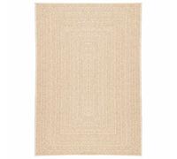 vidaXL Tapis ZIZUR Beige 120x170 cm Aspect de Jute intérieur extérieur, Tapis d'extérieur, Tapis de Sol, Tapis d'intérieur, Tapis de Porte, Moquette