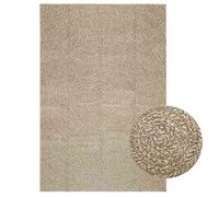 vidaXL Tapis ZIZUR Beige 140x200 cm aspect de jute intérieur/extérieur