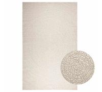 vidaXL Tapis ZIZUR crème 200x290 cm aspect de jute intérieur extérieur