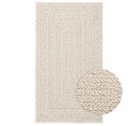 vidaXL Tapis ZIZUR 60x110 cm aspect jute crème – intérieur et extérieur