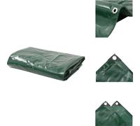 vidaXL Tarpaulin 650 g/m² 3x4 m green - Tarpaulins