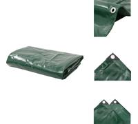 vidaXL Tarpaulin 650 g/m² 4x5 m green - Tarpaulins