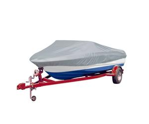 vidaXL Taud de bateau 2 pcs. Gris Longueur 519-580 cm Largeur 294 cm