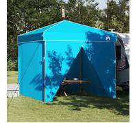 vidaXL Tente pavillon bleue 243 x 243 x 251 cm Tissu