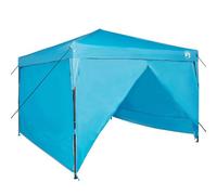 Vidaxl Tente À Abri Bleu 300 X 300 X 227 / 236 / 245 Cm Tissu Oxford