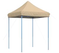 vidaXL Tente de fête, 200 x 200 x 306 cm, beige, tissu Oxford
