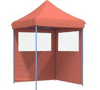 vidaXL Tente de fête, 200 x 200 x 306 cm, couleur terracotta, tissu Oxford
