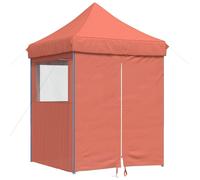 vidaXL Tente de fête, 200 x 200 x 306 cm, couleur terracotta, tissu Oxford