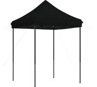 vidaXL Tente de fête, 200 x 200 x 306 cm, noire, en tissu Oxford