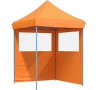vidaXL Tente de fête 200 x 200 x 306 cm, tissu Oxford, couleur orange
