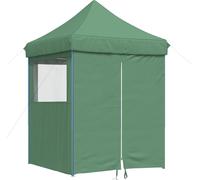 vidaXL Tente de réception verte 200 x 200 x 306 cm Tissu Oxford