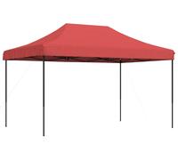 vidaXL, tente de fête, 292 x 440 x 315 cm, bordeaux, tissu Oxford