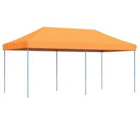 vidaXL Tente de fête, 292 x 580 x 315 cm, orange, tissu Oxford