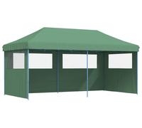 vidaXL Tente de fête, 292 x 580 x 315 cm, vert, tissu Oxford
