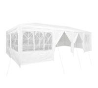 vidaXL Tente de réception blanche 800 x 400 x 266 cm en polyéthylène