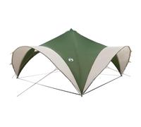 Tente de réception vidaXL avec toit, verte, 500 x 500 x 350 cm, en polyester et acier