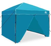 vidaXL Tente pavillon bleue 243 x 243 x 251 cm Tissu