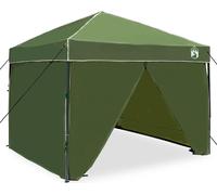 vidaXL, tente de jardin, 243 x 243 x 251 cm, verte, en tissu