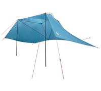 vidaXL Tente de jardin 350 x 250 cm, bleue, en polyester et en acier