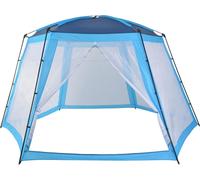vidaXL Tente de piscine 500x433x250 cm bleue