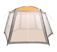vidaXL Tente de piscine en toile 590x520x250 cm Gris