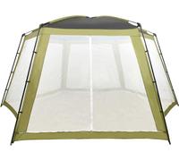 vidaXL Tente de piscine en toile 660x580x250 cm Vert
