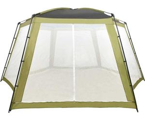 vidaXL Tente de piscine en toile 660x580x250 cm Vert