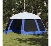 Vidaxl Tente De Piscine Moustiquaire Amovible Parois Maille Bleu Azur