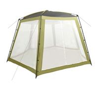 vidaXL Tente de piscine - Tissu 500x433x250 cm - Vert - Protection solaire résistante aux UV