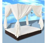 vidaXL Tente de piscine Tissu 500x433x250 cm Gris