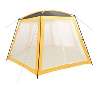 vidaXL Tente de piscine Tissu 500x433x250 cm Jaune