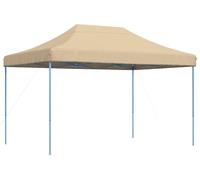 vidaXL, tente de réception, 279 x 410 x 315 cm, beige, tissu Oxford