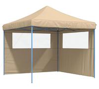 vidaXL, tente de réception, 292 x 292 x 315 cm, beige, tissu Oxford