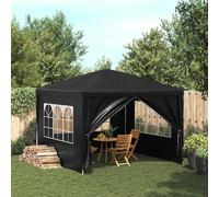 vidaXL Tente de réception 3 x 3 m anthracite