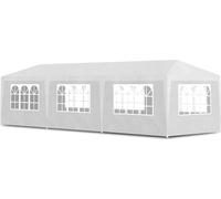 vidaXL Tente de réception 3 x 9 m blanche