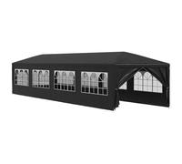 vidaXL Tente de réception 3 x 12 m Anthracite