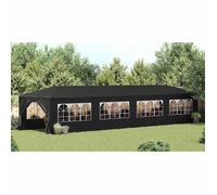 vidaXL Tente de réception 3x12 m Anthracite