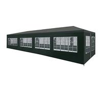 vidaXL Tente de Réception 3x12 m Vert Tonnelle Chapiteau de Jardin Pavillon