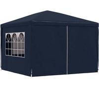 vidaXL Tente de réception 3x3 m bleue